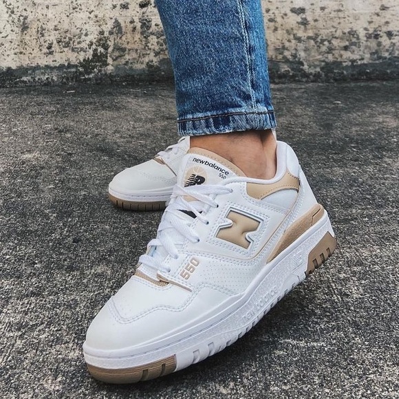 New Balance 550 tan and white - Picture 1 of 6